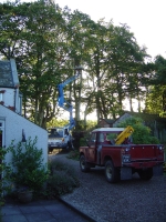  another weekend, another early start, another cherry picker...